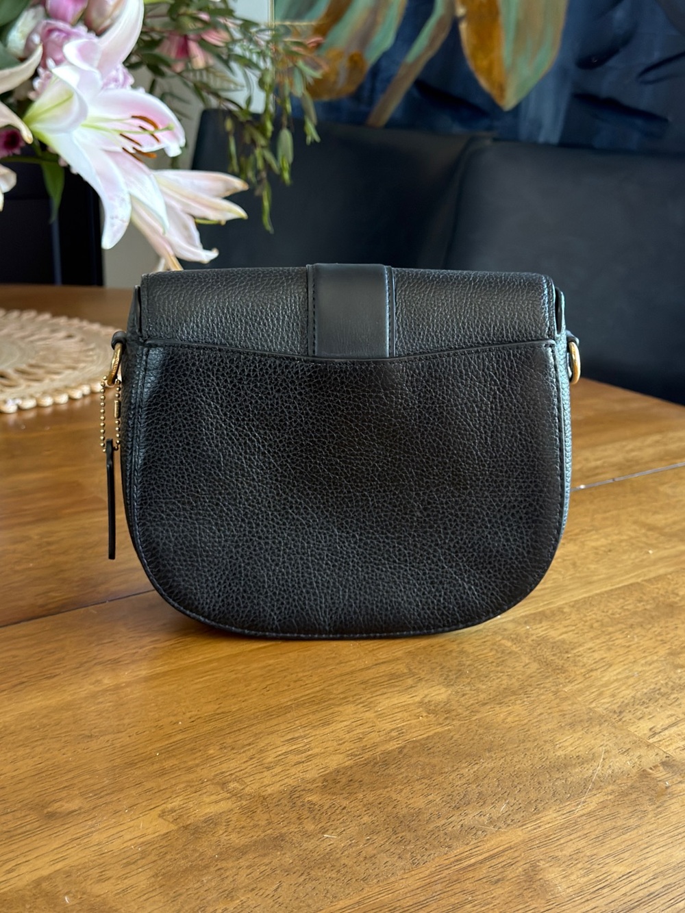 COACH Georgie Saddle Bag - Picture 3 of 6